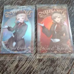 にじさんじ ウエハース2 町田ちま☆フレン・E・ルスタリオ カード2枚セット