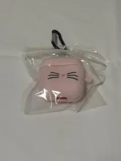 Air pods 第1世代&第2世代対応　シリコンケース　ピンク　猫