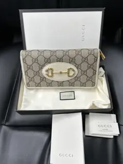 グッチ　GUCCI　長財布　国内正規店購入