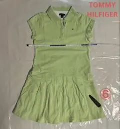『TOMMY HILFIGER ワンピース 中古 M(140位) グリーン』