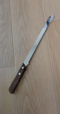 新品　木製　パン切り包丁　パン切りナイフ　ブレッドナイフ　パンナイフのサムネイル