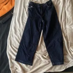 ニッセン　ベロア パンツ デニムのサムネイル