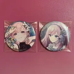 プロジェクトセカイ 巡音ルカ グリッター缶バッジ 4点セット - メルカリ