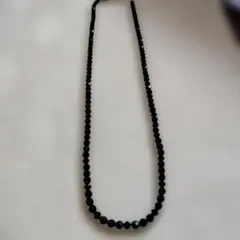 EXCEL オニキスネックレス