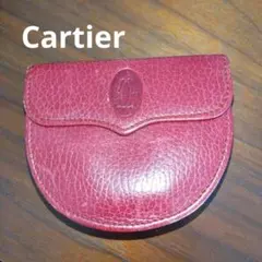 Cartier カルティエ コインケース マストライン　小銭入れ ボルドー