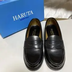 ハルタ　黒ローファー　HARUTA