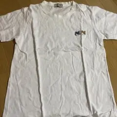 メゾンキツネホワイト 半袖Tシャツ