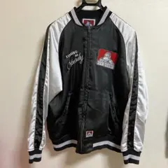 BEN DAVIS ワークジャケット ブラック/ホワイト