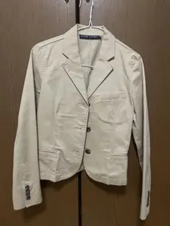 RALPH LAUREN テーラードジャケット ベージュ サイズ7のサムネイル