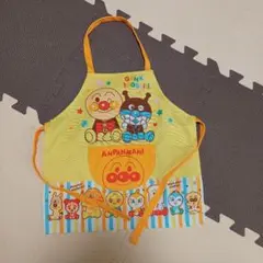 子供用エプロン アンパンマン エプロン イエロー