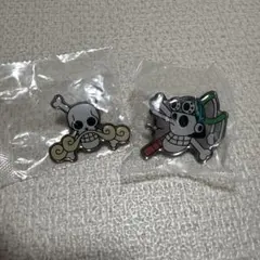 ONE PIECE ピンバッジコレクション2 ロジャーウソップ 2点セット