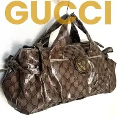 ✨美品 GUCCI レザー ヒステリア クレスト GG シマ ハンドバッグ 2025年最新】gucci グッチ ヒステリアの人気アイテム - メルカリ
