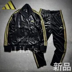 【2XLサイズ】アディダス　上下セットアップ　黒金　新品　定価22,550円