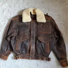 90s イタリアレザー G-1 A-2