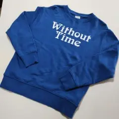 ♦ZARA　着用１，２回　164cm　ロイヤルブルー　トレーナー♦