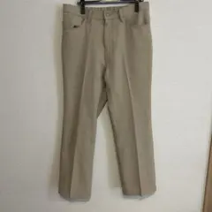 GUベージュ スラックス チノパン