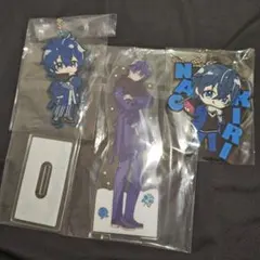 カラフルピーチ/なおきり/3点セット/一番くじ アクリルスタンド/ラバーチャーム