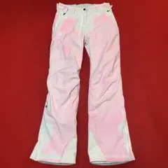 Salomon スノーボードパンツ ホワイト×ピンク サイズSのサムネイル
