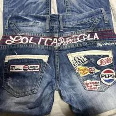 LOLITA JEANS/ロリータジーンズ　平成 ペプシ ハチノス デニム 刺繍のサムネイル