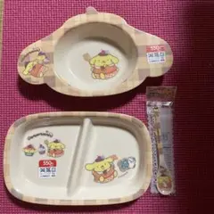ダイソー サンリオ のんびりタイム メラミン食器 ポムポムプリン