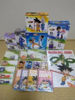 一番くじ　ドラゴンボール　ダイマ　A、B、C、D、E、F賞、その他下位品オマケ