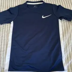 NIKE DRI-FIT 半袖Tシャツ ネイビー 140 キッズSのサムネイル