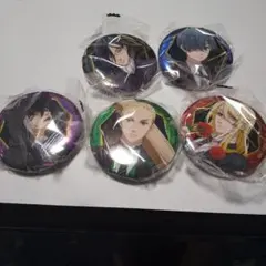 黒執事 寄宿学校編 カプセル缶バッジ セバスチャン シエル レドモンド グリーン