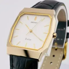 【希少/電池交換済】SEIKO　DOLCE　メンズ腕時計　新品ベルト