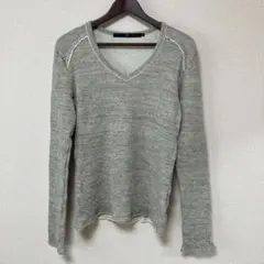 新品未使用 NOID ノーアイディー　Vネックニットシャツ