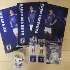 中村敬斗 一番くじ サッカー日本代表 アクリルスタンド クリアファイル