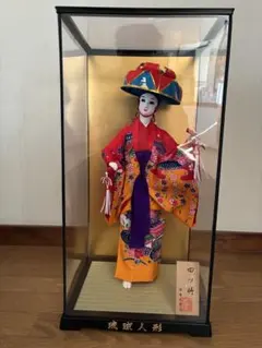 伝統的な羽子板 ガラスケース付き - メルカリ