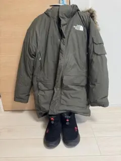 THE NORTH FACE オリーブグリーン ダウンジャケット