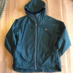 LL.Bean フリース内側 グリーンジャケット
