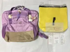 極美品✨ カナナプロジェクト 2WAY ハーベスト リュック トート 幾何学 