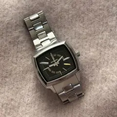 Diesel♢廃盤完売品♢腕時計silver×black