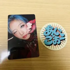 トレカ＆口癖ステッカー JISOO HANA 1stアルバム