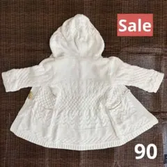 新品タグ　baby GAP 90 ベビーギャップ　コート　ニットカーディガン