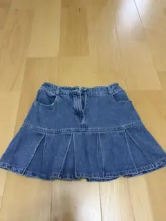 デニム プリーツ ミニスカート INGNI