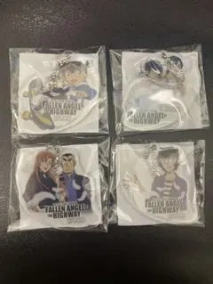 名探偵コナン　ハイウェイ堕天使　アクリルキーホルダーセット　セブンイレブン