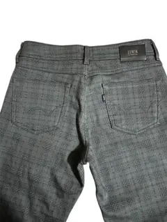 EDWIN 403 WARM 裏起毛 裏フリース チェック柄 ストレッチパンツ