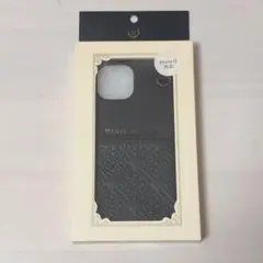 最終値下げ メゾンドフルール スマホケース iPhone15 レザー ブラック