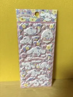 シナモロールふわふわシール　海外購入品