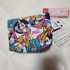 東京ディズニーランド　メイクユアフェイバリットポーチ　紙袋柄