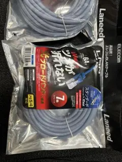 Lanaeed カテゴリ6A LANケーブル 7m 残り３つ！