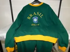 支給品　CBDブラジルサッカー連盟　サッカーブラジル代表ジャージ上下　アスレタ製のサムネイル