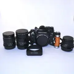 【極美品】PENTAX 67 レンズ3本付 動作確認済み