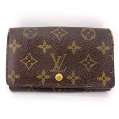 A1153 ルイ・ヴィトン 折財布 モノグラム ポルトモネ ビエトレゾール
