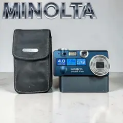MINOLTA DiMAGE F100 デジカメ　インディゴブルーのサムネイル