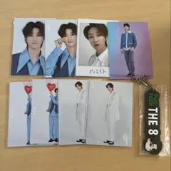 SEVENTEEN THE8 トレカ8枚とキーホルダーセット