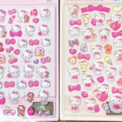 【2点】ハローキティ　ボンボンドロップシール サンリオ　うるちゅるポップシール